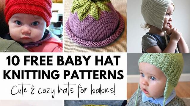 7153+ Free Knitting Patterns Toddler Hats