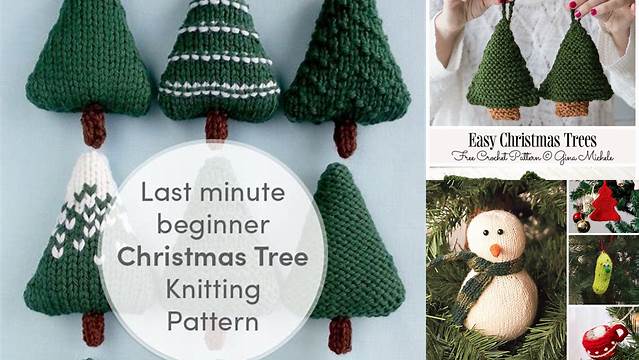 7159+ Free Knitting Patterns For Xmas Tree Decorations