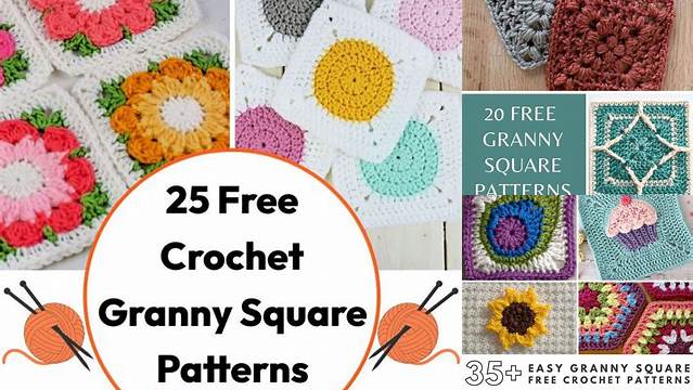 7195+ Modern Granny Square Pattern Free Pdf