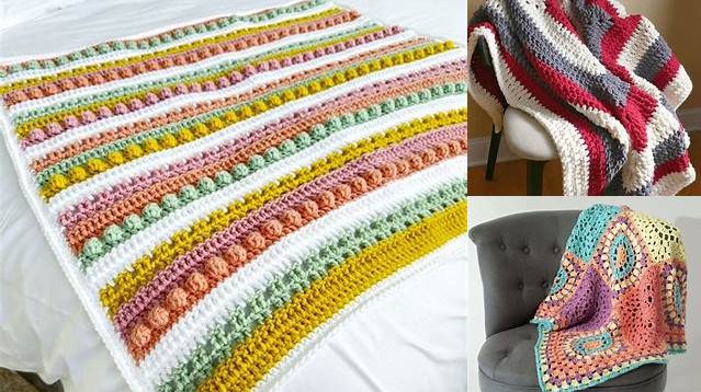 7200+ Crochet Blanket Patterns With Blanket Yarn