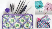 7202+ Granny Square Wallet Pattern Free