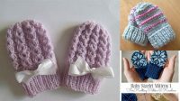 721+ Free Knitting Patterns For Baby Mittens