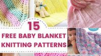 7233+ Free Knitting Pattern For Baby Blanket Beginners