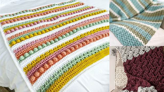 725+ New Crochet Blanket Patterns