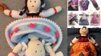 727+ Free Knitting Pattern For Upside Down Doll