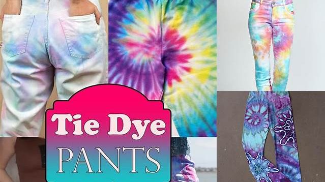 729+ Tie Dye Designs For Pants