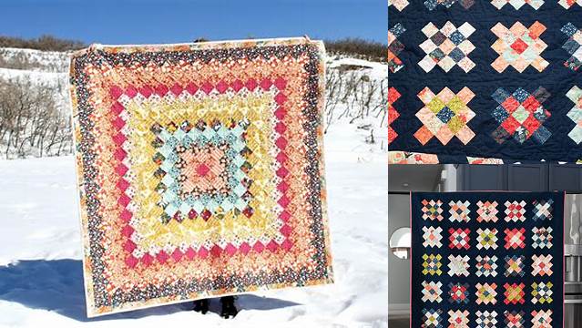 7309+ Large Granny Square Quilt Pattern