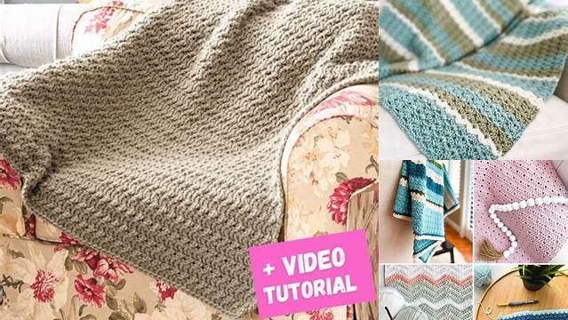 7457+ Easy Crochet Blanket Patterns For Beginners