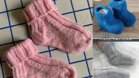 7460+ Free Knitting Pattern For Baby Socks On 2 Needles