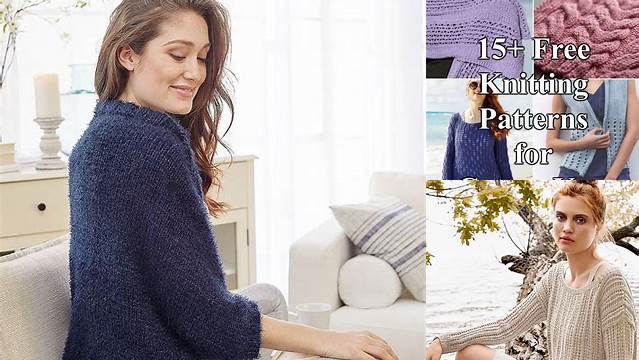 7480+ Free Knitting Patterns Using Cotton Yarn For Ladies