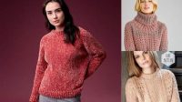 7526+ Free Knitting Pattern Sweater In The Round