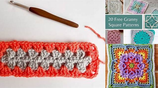 7565+ Rectangle Granny Square Pattern Free