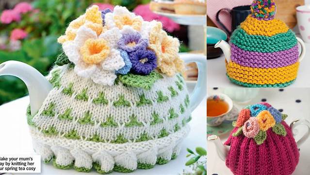 7651+ Free Knitting Patterns Tea Cosy