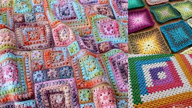 779+ Crochet Blanket Patterns Squares