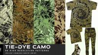 7977+ Tie Dye Camo Patterns