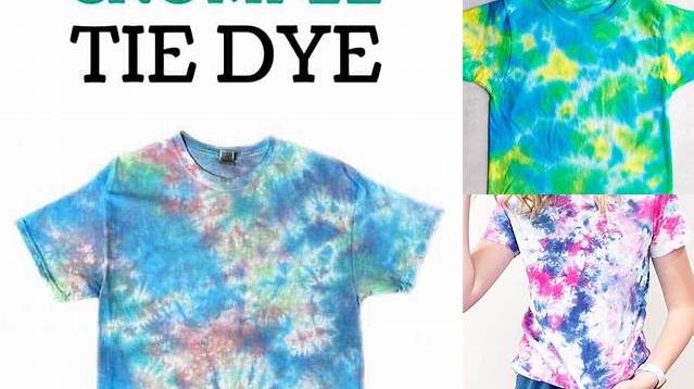 8048+ Tie Dye Crumple Method