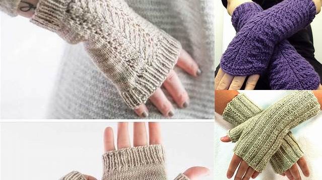 8081+ Free Knitting Pattern For Fingerless Gloves