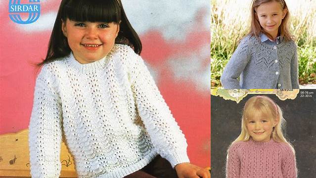 8134+ Free Knitting Patterns For Girls Jumpers