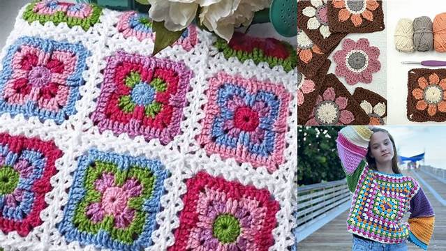 8136+ Granny Square Pattern Picture