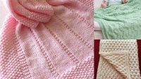 8192+ Baby Blanket Free Knitting Pattern