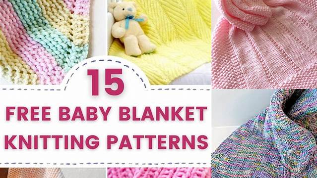 8198+ Free Knitting Pattern For Baby Blanket Beginners Pdf