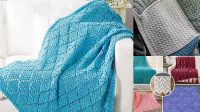 8245+ Crochet Blanket Patterns One Colour