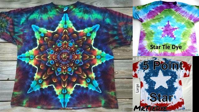 8268+ Tie Dye Patterns Star