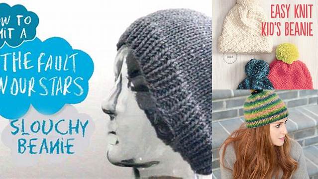 8451+ Free Beanie Knitting Patterns 8 Ply Australia Free Download Straight