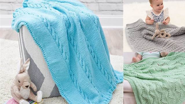 8463+ Red Heart Free Knitting Patterns For Baby Blankets Pdf