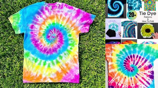 8506+ Easy Beginner Tie Dye Patterns