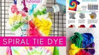 8545+ Spiral Tie Dye Instructions