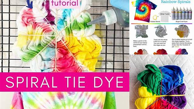 8545+ Spiral Tie Dye Instructions