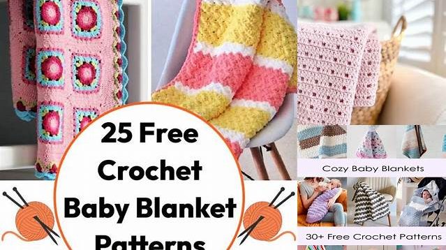 8596+ Modern Crochet Baby Blanket Patterns Free Uk