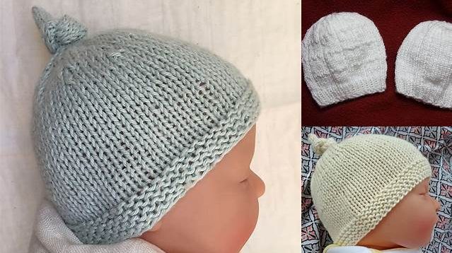 8652+ Free Knitting Patterns For Baby Hats On Straight Needles Dk Ravelry