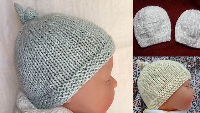 8652+ Free Knitting Patterns For Baby Hats On Straight Needles Dk Ravelry