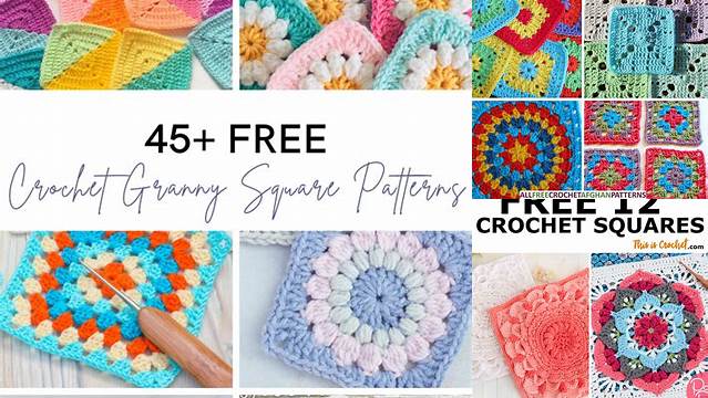 8669+ Granny Square Pattern Us