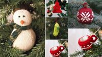 8750+ Free Knitting Patterns For Xmas Ornaments