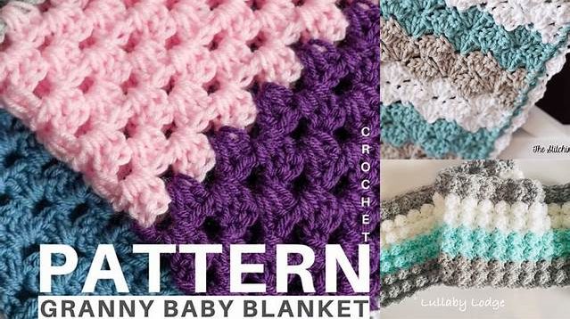 8768+ Crochet Blanket Pattern Stitch