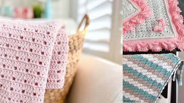 8805+ Free Crochet Baby Blanket Patterns For Beginners 2020