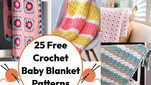 8810+ Easy Crochet Baby Blanket Patterns Free Pdf