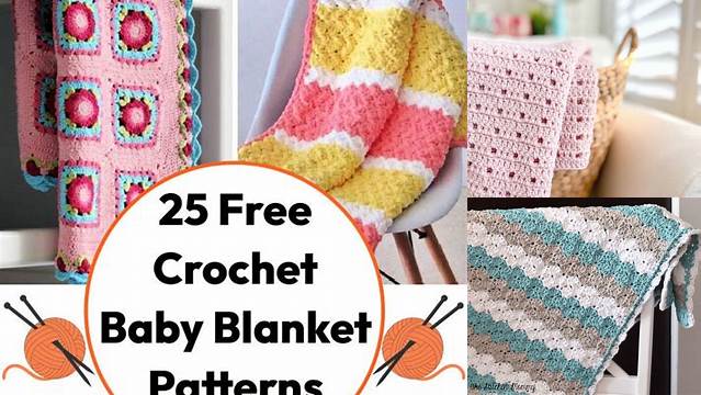 8810+ Easy Crochet Baby Blanket Patterns Free Pdf