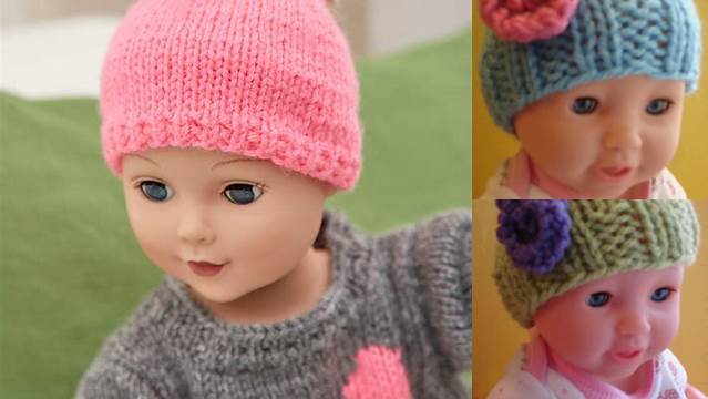 8830+ Free Knitting Patterns For Dolls Hats