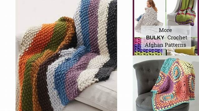 8866+ Free Crochet Afghan Patterns With Bulky Yarn