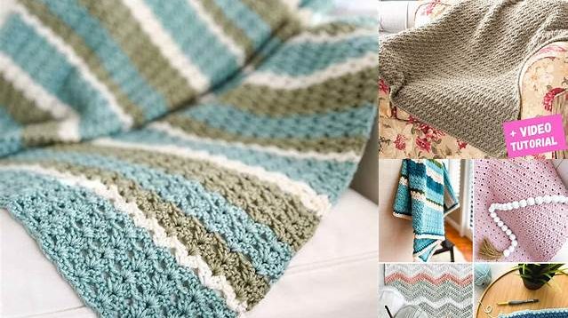 8898+ Easy Crochet Blanket Patterns Beginners