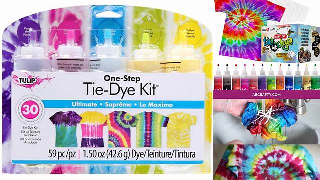 8942+ Tie Dye Kit Tutorial