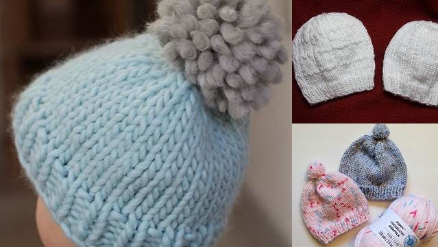 9198+ Simple Free Knitting Patterns For Baby Hats On Straight Needles Dk Ravelry