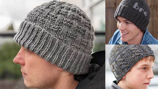 9273+ Free Knitting Patterns For Mens Hats