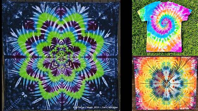 9289+ How To Tie Dye Flower Pattern