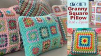 9311+ Granny Square Pattern Pillow