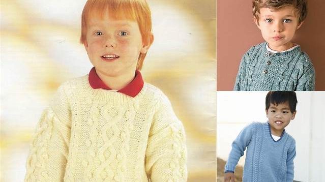 9369+ Free Knitting Patterns Boys Sweaters